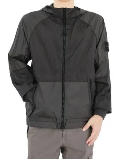 Nylon Metal Windbreake Charcoal - STONE ISLAND - BALAAN 2