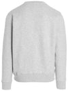 Logo Print Melange Sweatshirt Grey - AUTRY - BALAAN 4