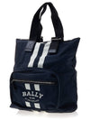 Pali Nylon Tote Bag Navy - BALLY - BALAAN 3