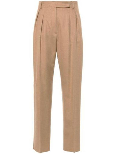 Cephalos Carat Straight Pants Camel - MAX MARA - BALAAN 1