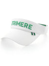 Font logo sun visor UNISEX WHITE TMFHC60211 - TRIMERE - BALAAN 2