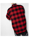 Flannel Check Overshirt 647364 TJM13 - BALENCIAGA - BALAAN 3