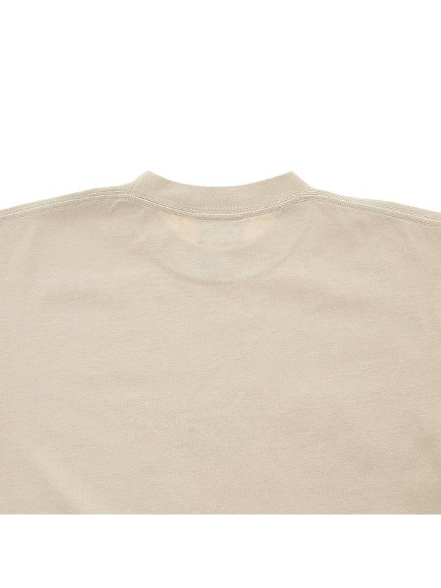 BB Paris Cotton Short Sleeve T-Shirt Beige - BALENCIAGA - BALAAN 8