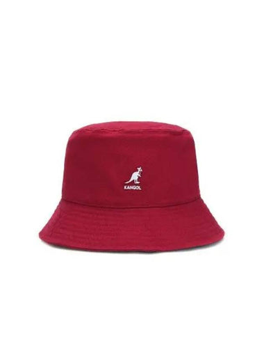 Washed Bucket 4224 Cranberry - KANGOL - BALAAN 1