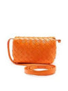 Mini Intrecciato Cross Bag Orange - BOTTEGA VENETA - BALAAN 2