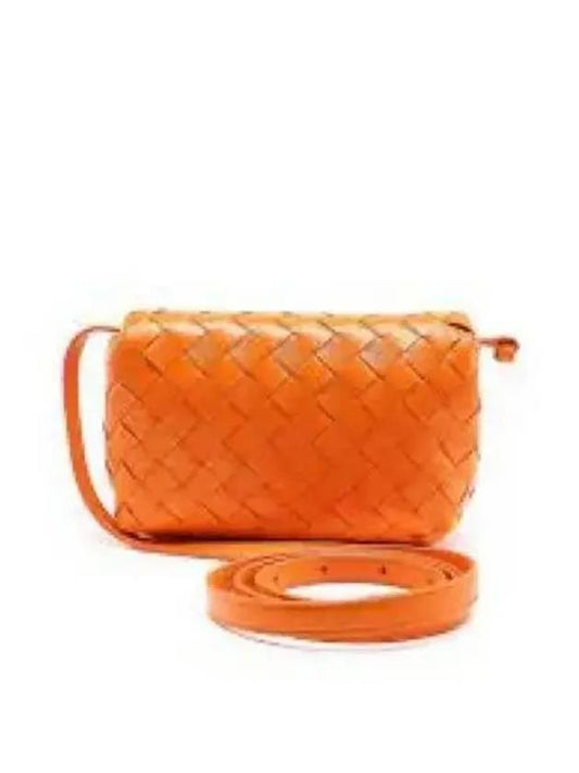 Mini Intrecciato Cross Bag Orange - BOTTEGA VENETA - BALAAN 2