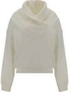 hooded sweatshirt 803146Y36SW 9538 WHITE - SAINT LAURENT - BALAAN 2