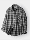 Forest Memory Check Shirt Black - INDUST - BALAAN 2