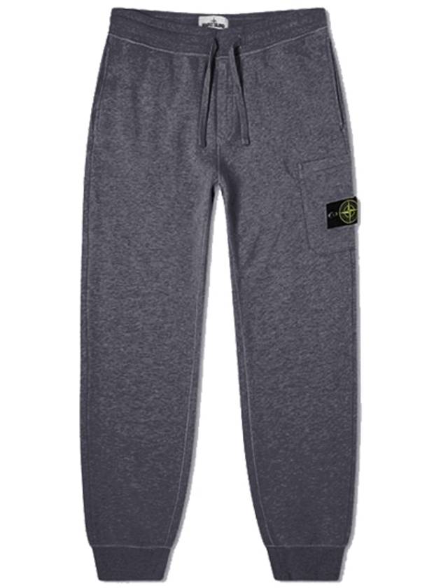 21SS 741564551 V0M67 Wappen Patch Cotton Sweat Jogger Pants Dark Gray Men’s Pants TLS - STONE ISLAND - BALAAN 1