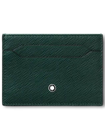 Sartorial Leather Card Wallet Emerald Green - MONTBLANC - BALAAN 1