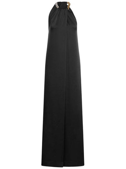 24FW midi dress 6100863AU3091000 BLACK - STELLA MCCARTNEY - BALAAN 2