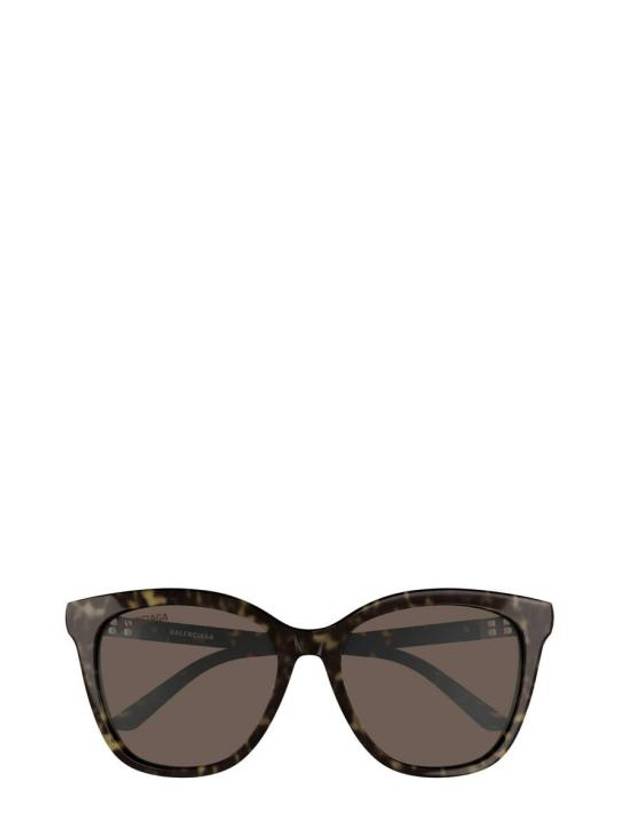 Eyewear BB Logo Asian Fit Sunglasses Havana - BALENCIAGA - BALAAN 1