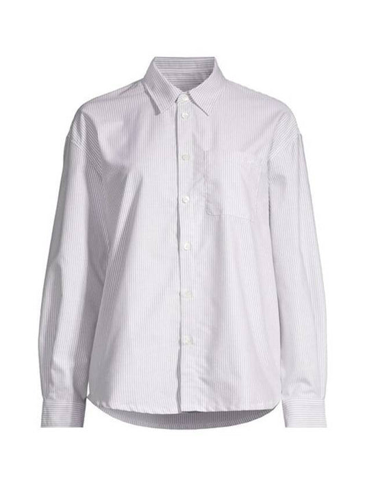Boyfriend Long Sleeve Shirt White - A.P.C. - BALAAN 1