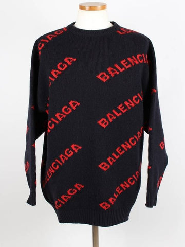 multi logo knit - BALENCIAGA - BALAAN 1