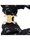 Rayure Bracelet Slik Scrunchy Gold Black - CELINE - BALAAN 4