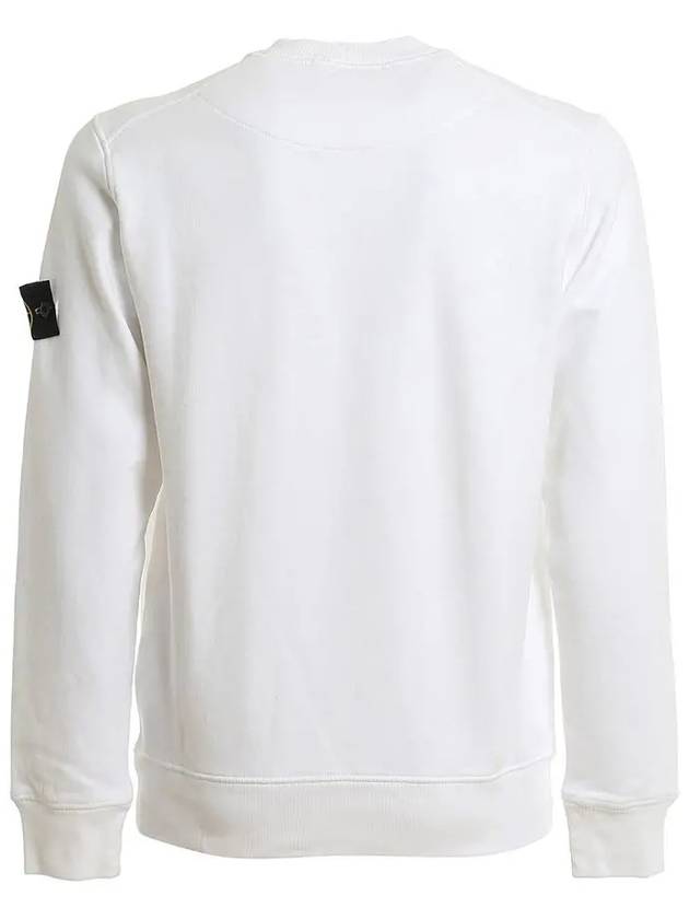 Wappen Patch Crewneck Sweatshirt White - STONE ISLAND - BALAAN 4