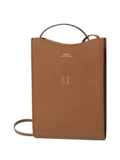 Jamie Neck Pouch Mini Bag Brown - A.P.C. - BALAAN 2