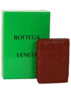 Intrecciato Continental Leather Half Wallet Red - BOTTEGA VENETA - BALAAN 6