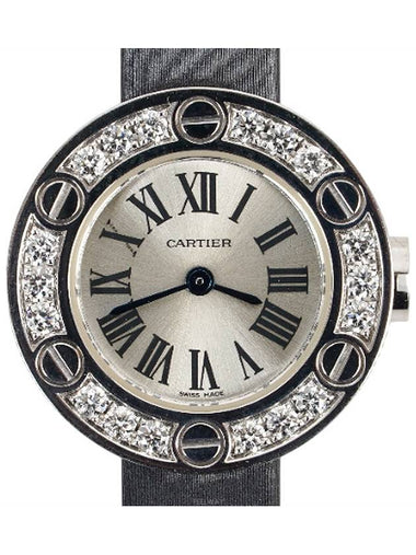 Love Watch Small White Gold Diamond WE800331 74586 - CARTIER - BALAAN 1