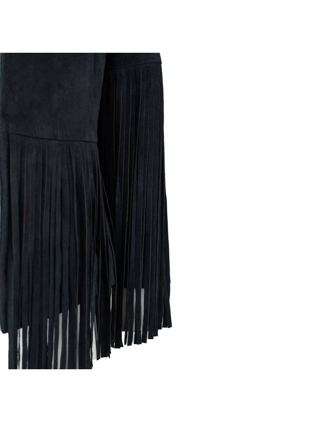 Mono Suede Fringed Tassel Jacket - MONO - BALAAN 2