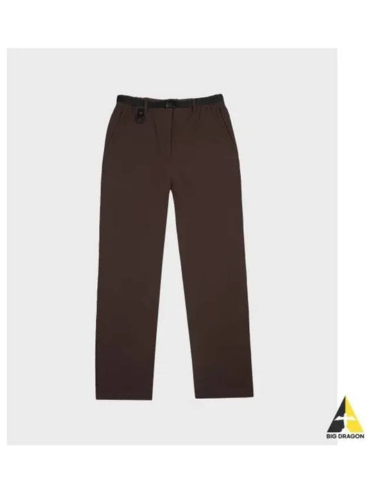 MERRELL WOMEN Hike brushed regular fit pants BROWN - MERRYMOTIVE - BALAAN 1