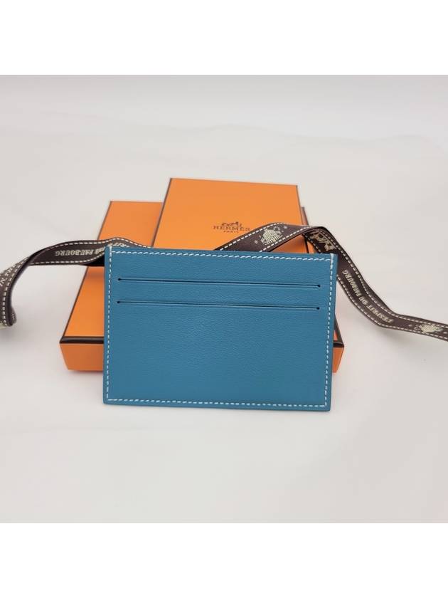 Citizen twill card holder blue jeans cabang - HERMES - BALAAN 9