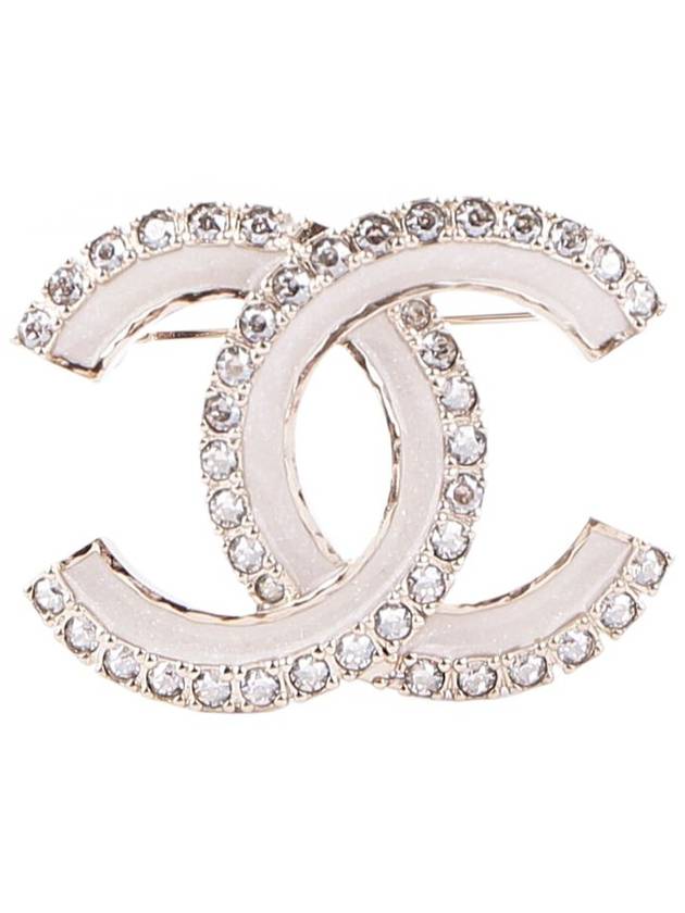 CC logo crystal brooch ABD911 B17552 NZE20 - CHANEL - BALAAN 1