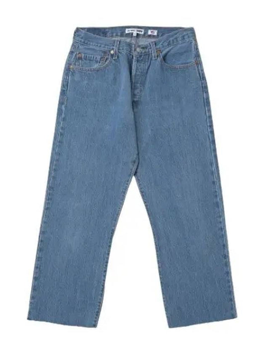 Boyfriend Denim Pants Indigo Jeans - RE/DONE - BALAAN 1