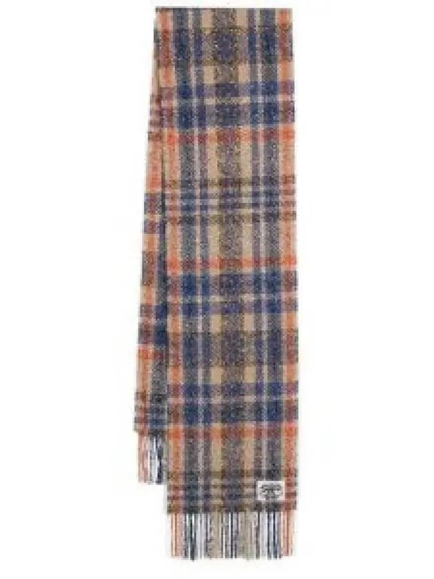 Plaid Fringe Scarf CA0354 - ACNE STUDIOS - BALAAN 2