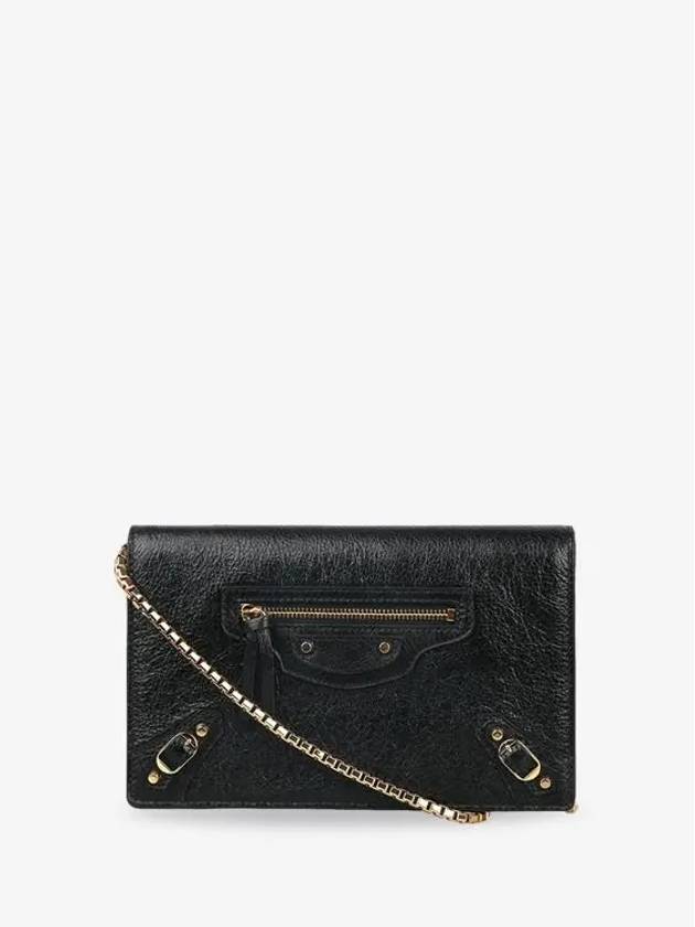 Classic Chain Shoulder Bag Black - BALENCIAGA - BALAAN 4