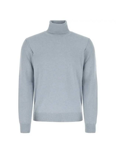 Cashmere Turtleneck Powder Blue - MAISON MARGIELA - BALAAN 1