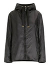 Greenh Water Repellent Hooded Padding Black - MAX MARA - BALAAN 1