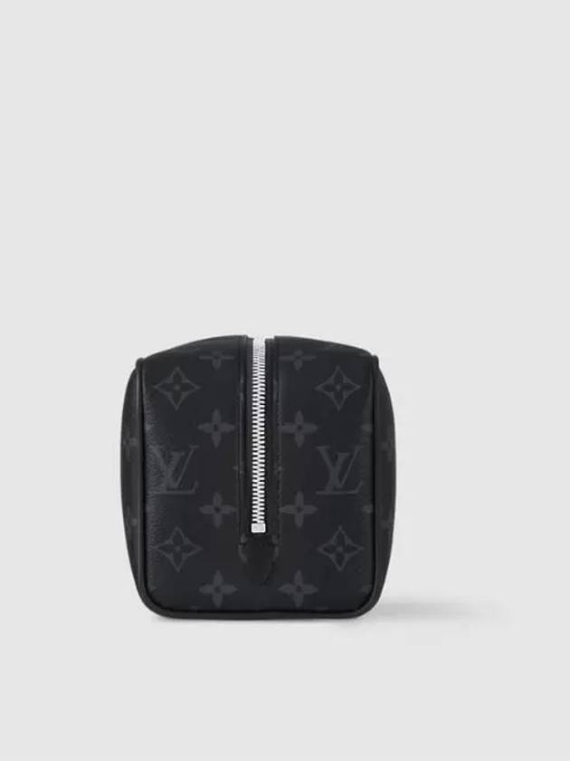 Trousse Toilette Locker Dopp Kit Monogram Eclipse Pouch Bag Black - LOUIS VUITTON - BALAAN 4