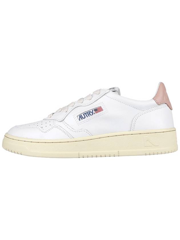 Men's Medalist Leather Low Top Sneakers White - AUTRY - BALAAN 4