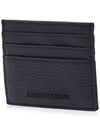 Logo Credit Card Wallet Black - EMPORIO ARMANI - BALAAN 3