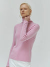 Women's Cashmere Turtleneck Pink - LEHEE CASHMERE - BALAAN 2