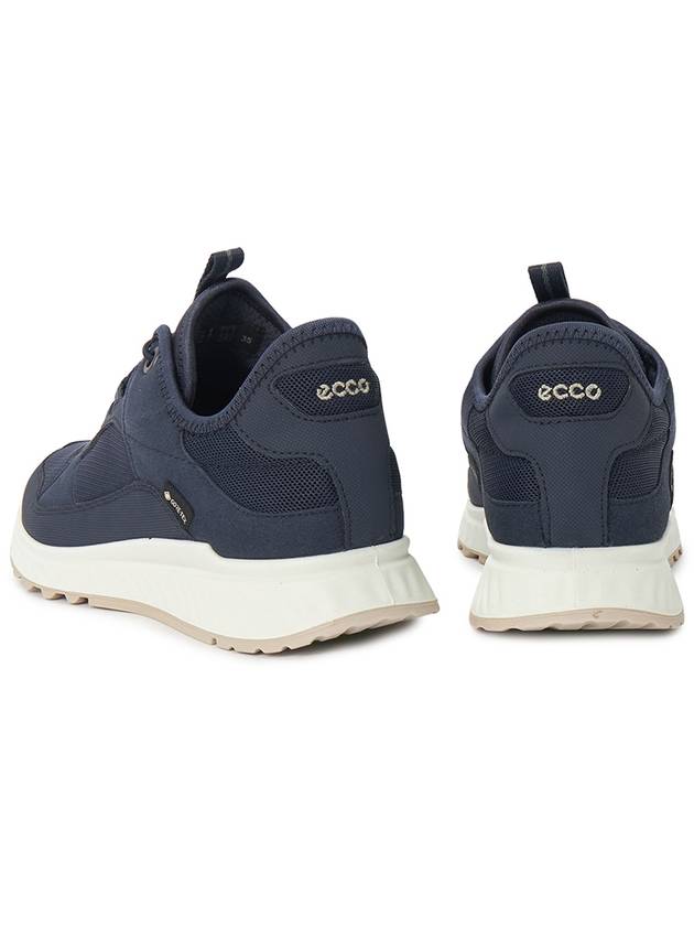 Exostride Gore-Tex Low Top Sneakers Navy - ECCO - BALAAN 7