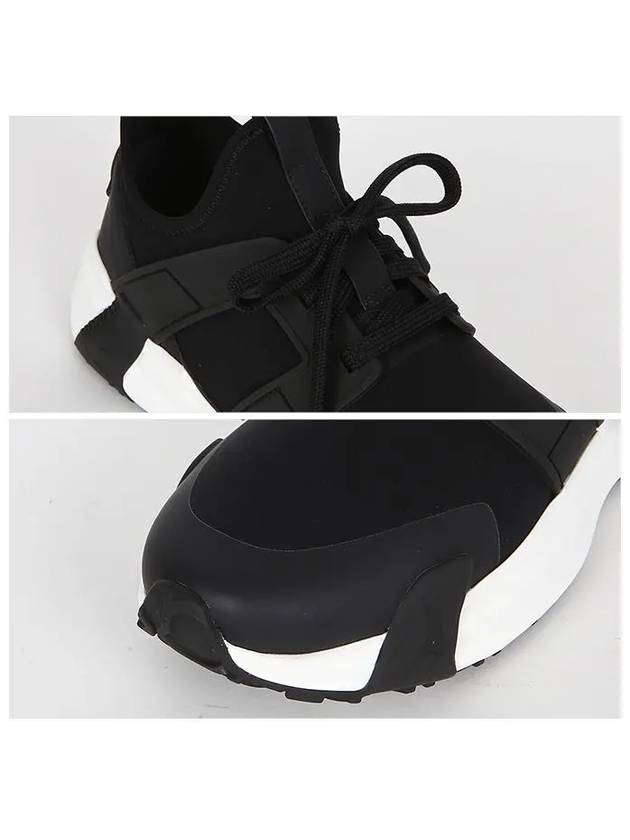 Lunarobe panel low-top sneakers black - MONCLER - BALAAN 7