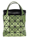 Lucent Boxy Mini Tote Bag Green - ISSEY MIYAKE - BALAAN 1