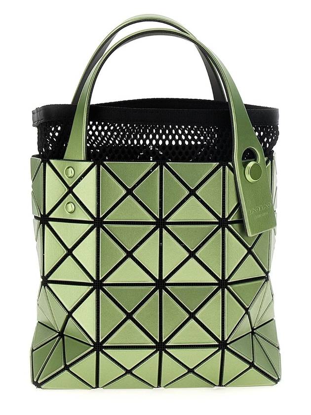 Lucent Boxy Mini Tote Bag Green - ISSEY MIYAKE - BALAAN 1