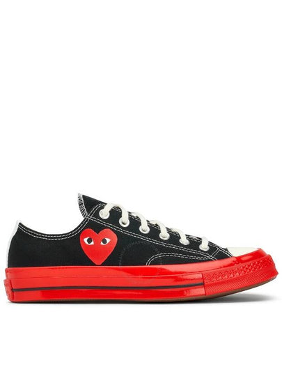 Chuck 70 Low Top Sneakers Black - COMME DES GARCONS - BALAAN 2