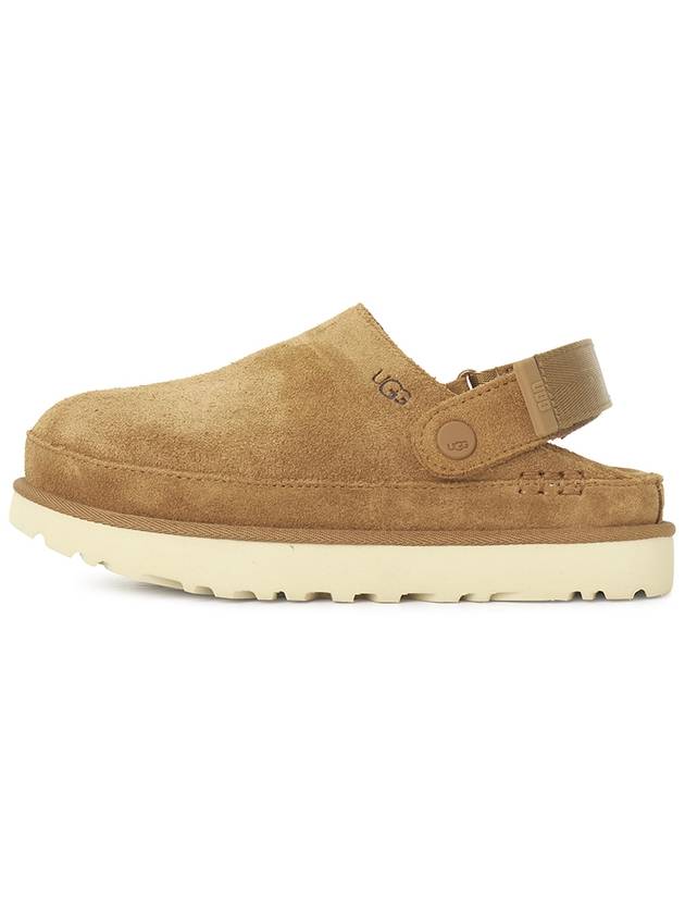 Women's Golden Star Suede Clog Mule Chestnut - UGG - BALAAN 4