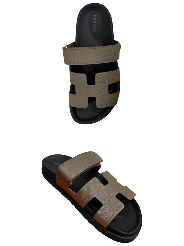 Chypre Sandals Etoupe - HERMES - BALAAN 6