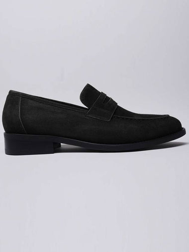 Raphael suede penny loafer SBK - FLAP'F - BALAAN 1