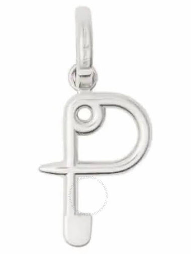 Burberry Silver Kilt Pin P Alphabet Charm - BURBERRY - BALAAN 1