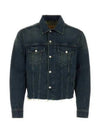 Button Pocket Cotton Denim Jacket Blue - MAISON MARGIELA - BALAAN 2