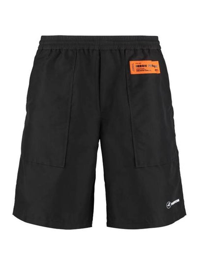 Swim Pants HMCL003S22FAB0011001 Black - HERON PRESTON - BALAAN 2