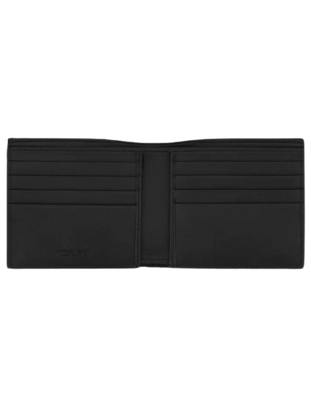 Intrecciato Weaving Half Wallet Black - BOTTEGA VENETA - BALAAN 4