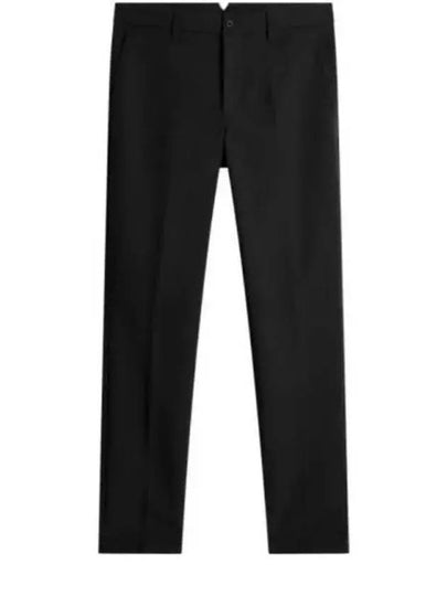 Ellott Bonded Fleece Straight Pants Black - J.LINDEBERG - BALAAN 2