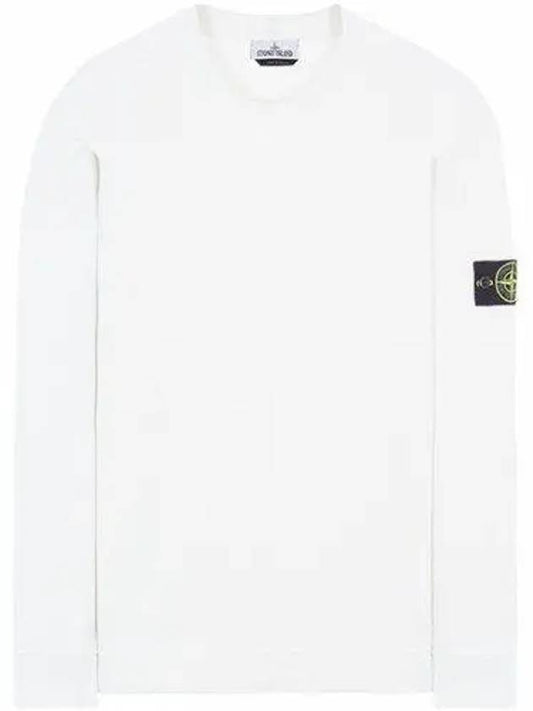 Logo Wappen Patch Sweatshirt White - STONE ISLAND - BALAAN 2